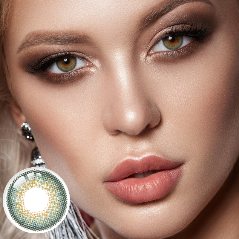 Emerald Twilight Green 6 Month Contact Lenses | 2 Pcs