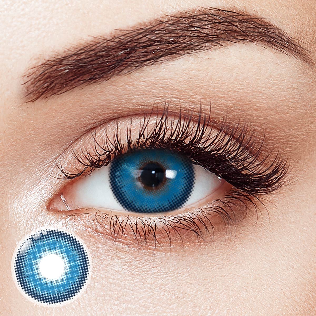 Zodiac Blue Prescription 6 Months Contact Lenses | 2pcs