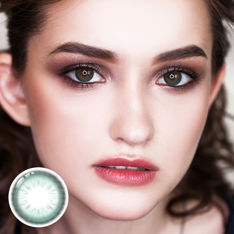 Dynamo Green Prescription 6 Months Contact Lenses | 2 Pcs