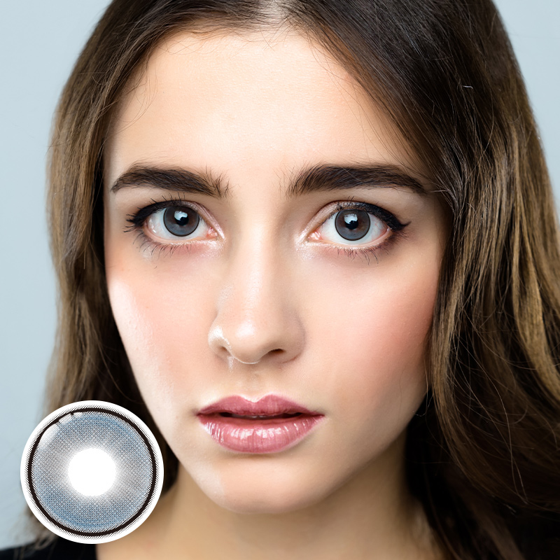 Gloom Blue Prescription 6 Months Contact Lenses | 2 Pcs