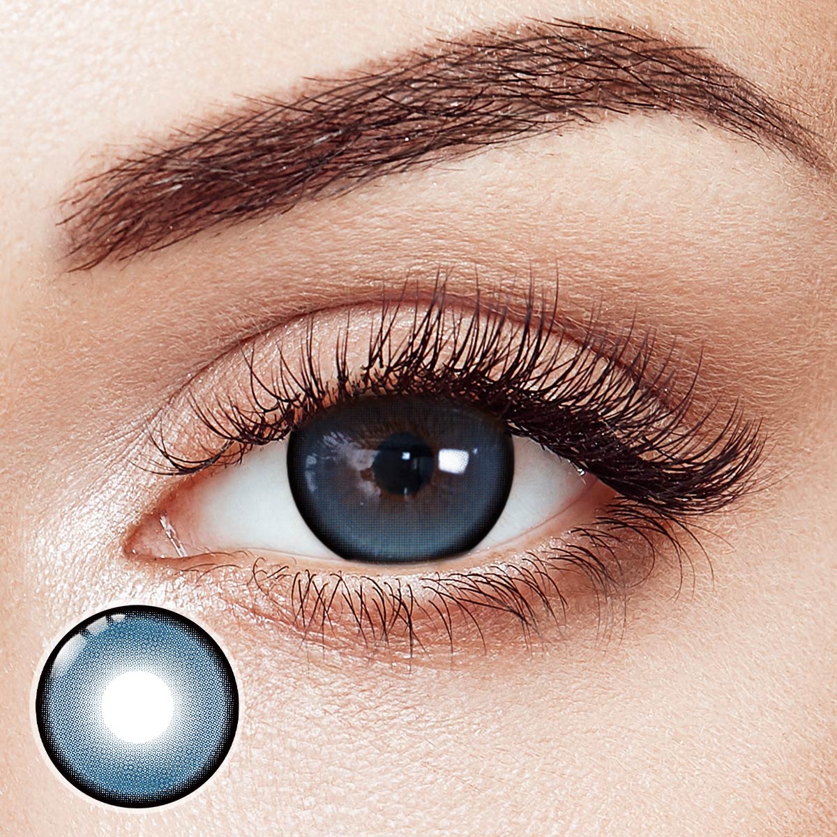 Hoop Blue Prescription 6 Months Contact Lenses | 2 Pcs