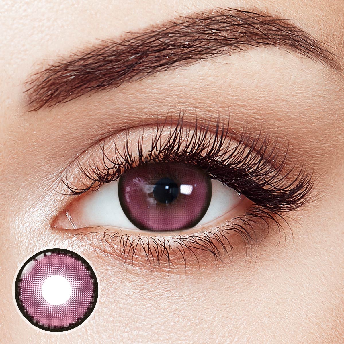 Hoop Purple Prescription 6 Months Contact Lenses | 2 Pcs