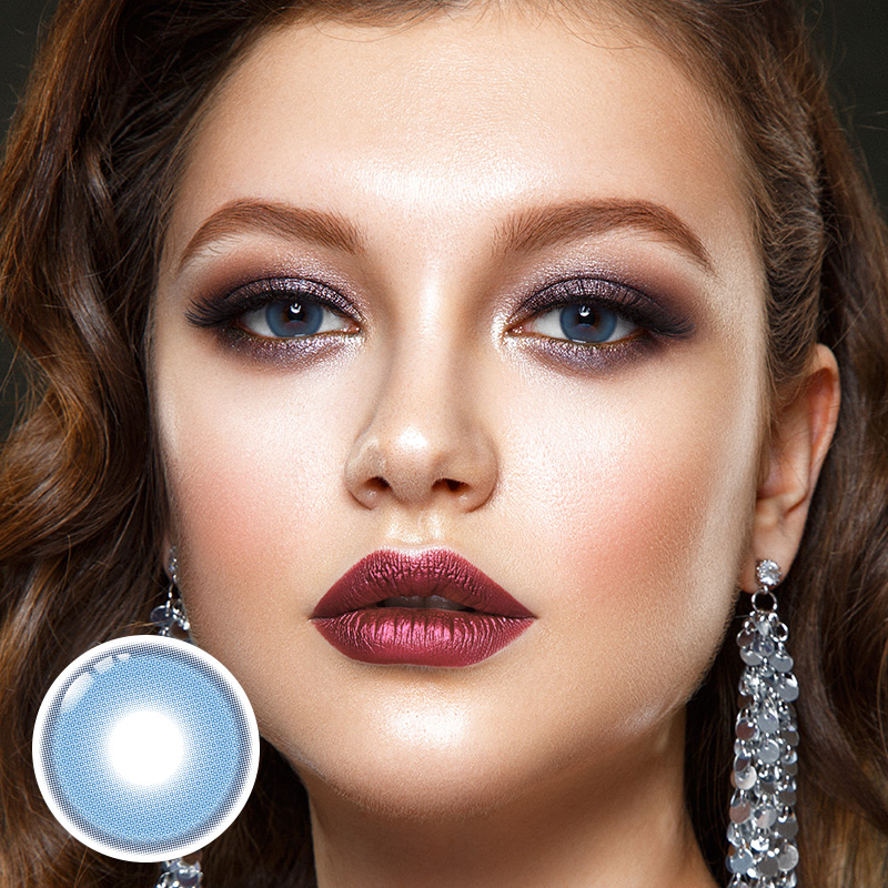 Drift Blue Prescription Daily Contact Lenses | 2 Pcs