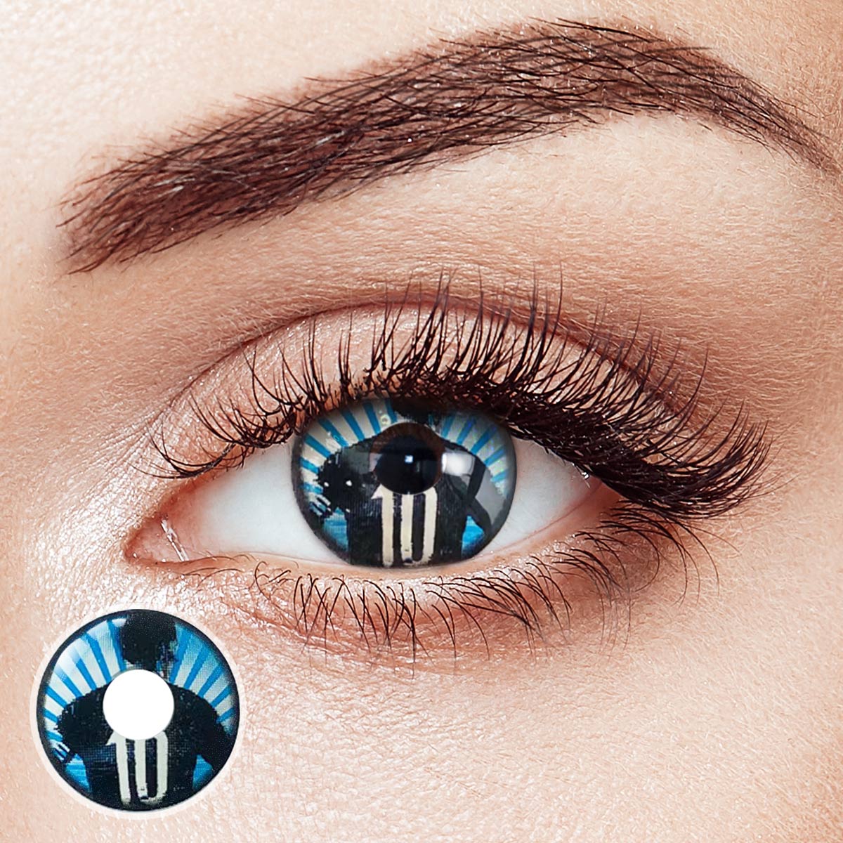 Azul Flash Costume Yearly Contact Lenses | 2 Pcs