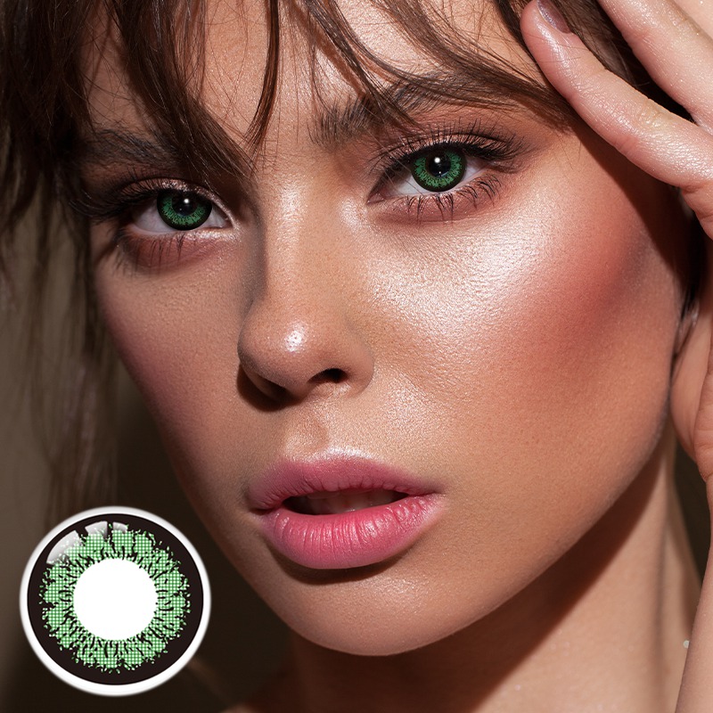 Meadow Green 6 Months Contact Lenses | 2 Pcs