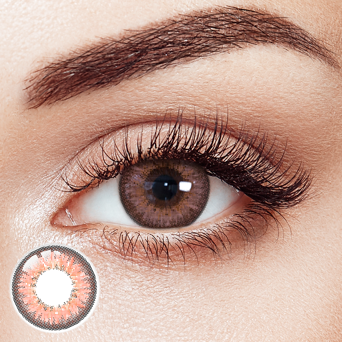 Galaxy Blur Red 6 Months Contact Lenses | 2 Pcs