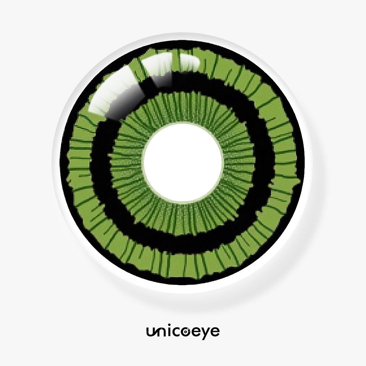 Haunted Forest Green Sclera 17mm Costume 6 Month Contact Lenses | 2 Pcs