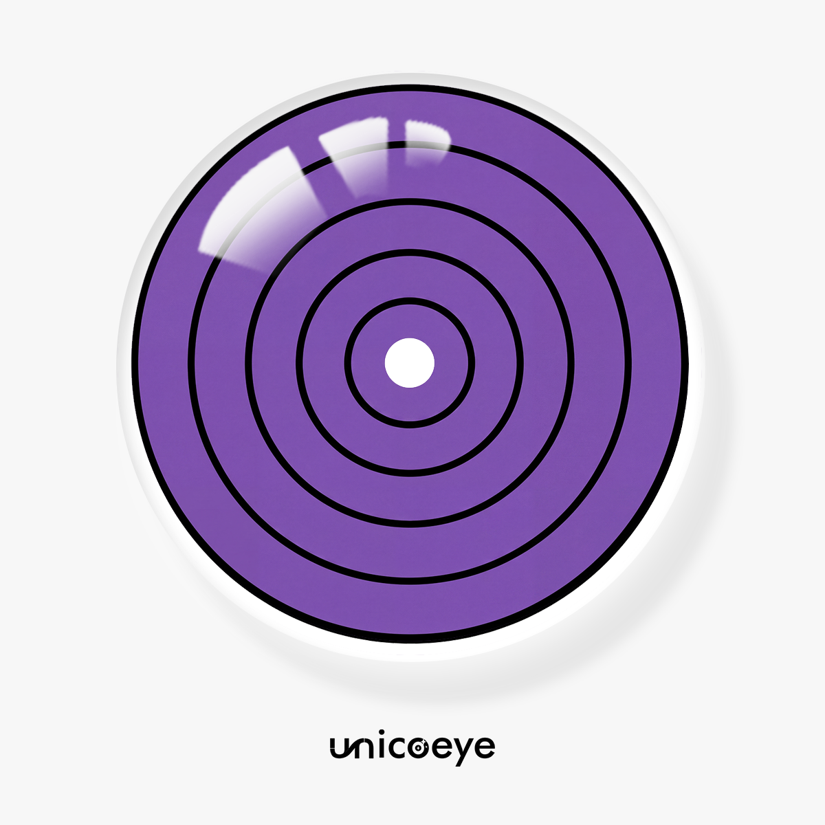 Rinnegan Purple Sclera 17mm Costume 6 Month Contact Lenses | 2 Pcs