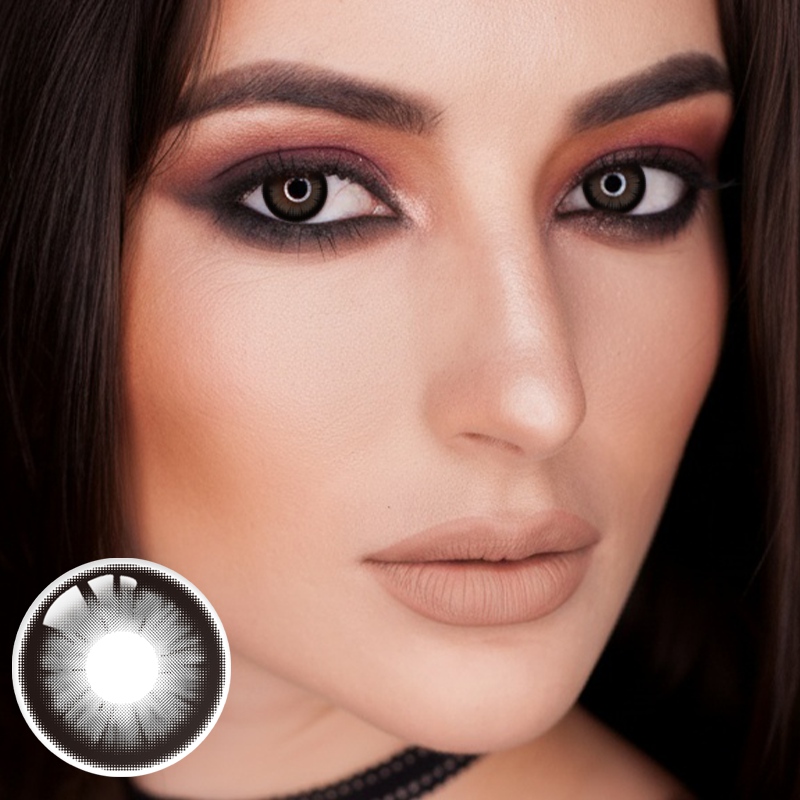 Vortex Gray 6 Month Contact Lenses | 2 Pcs