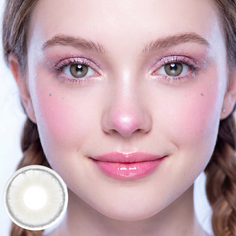 Serene Lagoon Gray 6 Month Contact Lenses | 2 Pcs