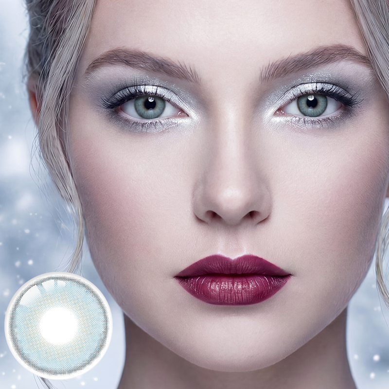 Serene Lagoon Blue 6 Month Contact Lenses | 2 Pcs