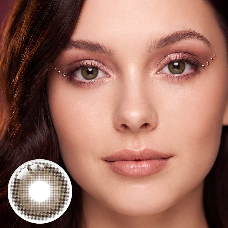 Flicker Brown 6 Months Contact Lenses | 2 Pcs
