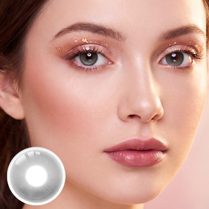 Glam Haze Black Daily Contact Lenses | 5 Pcs
