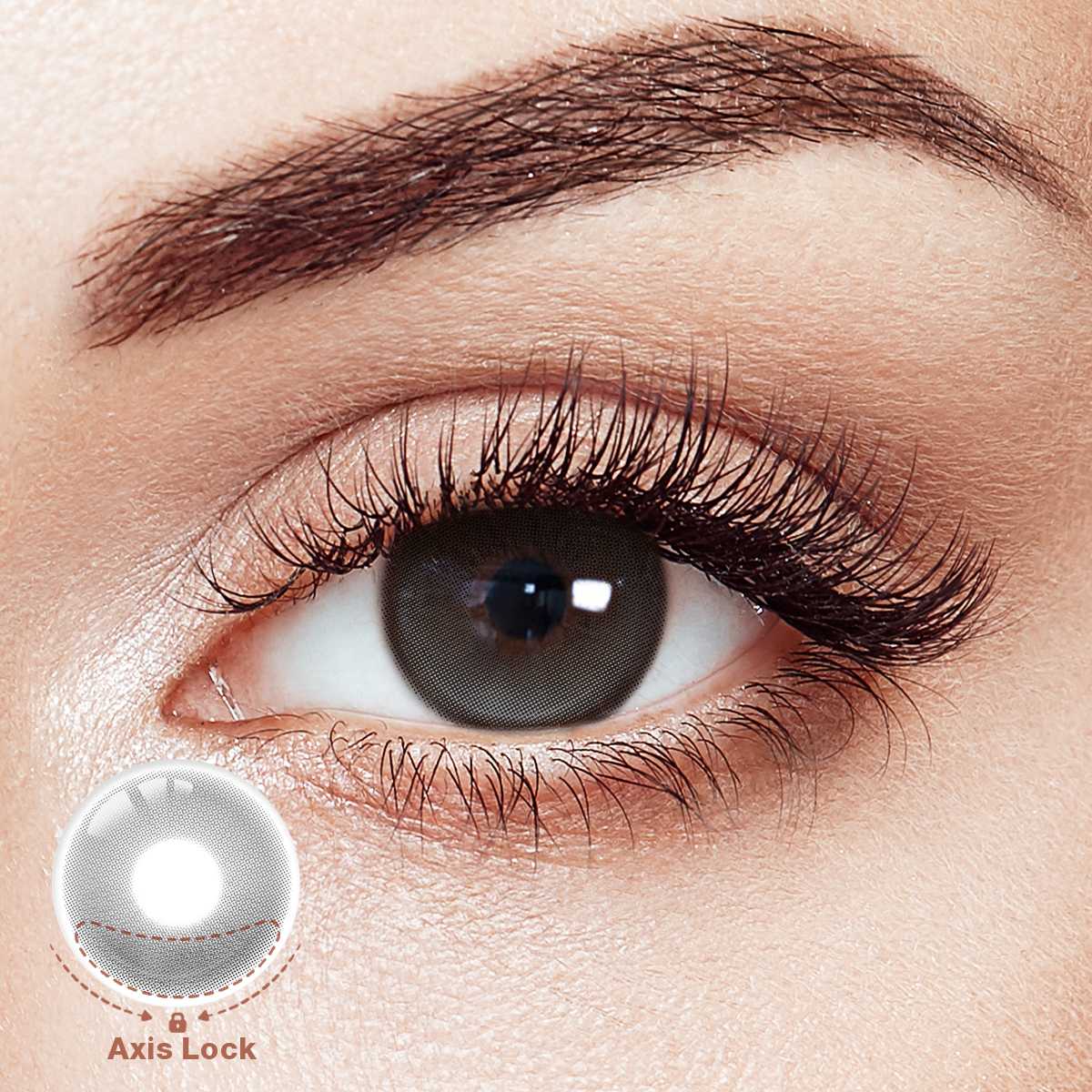 Glam Haze Black Daily Contact Lenses | 5 Pcs