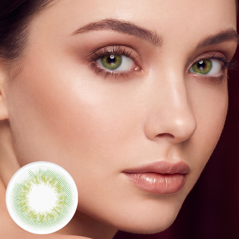 Catrii Olive 6 Months Contact Lenses | 2 Pcs
