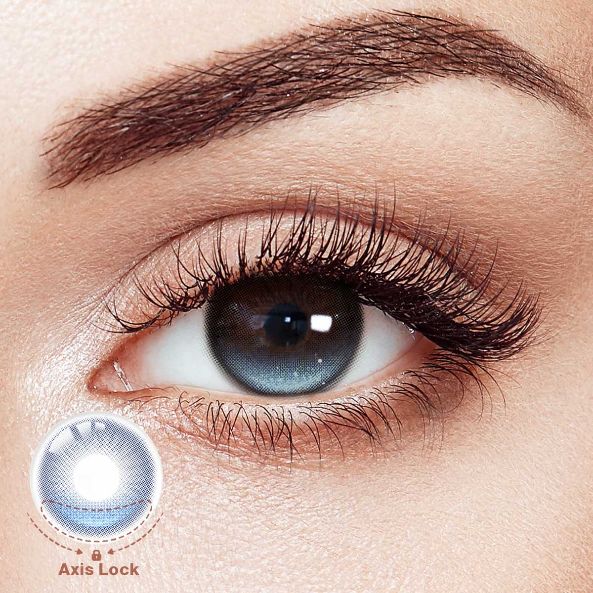 Sapphire Lake Blue Daily Contact Lenses | 10 Pcs