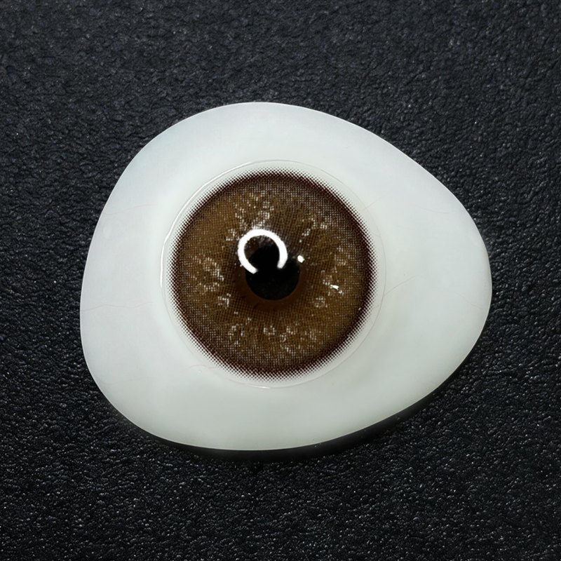 Puffstar Brown Prescription Yearly Contact Lenses | 2 Pcs