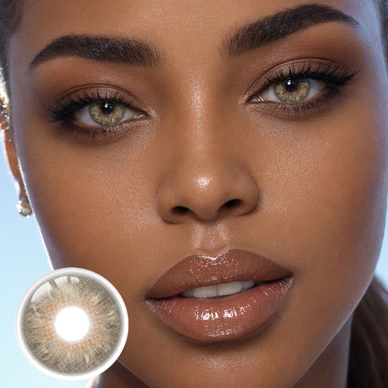 Honey Hazel 6 Months Contact Lenses | 2 Pcs