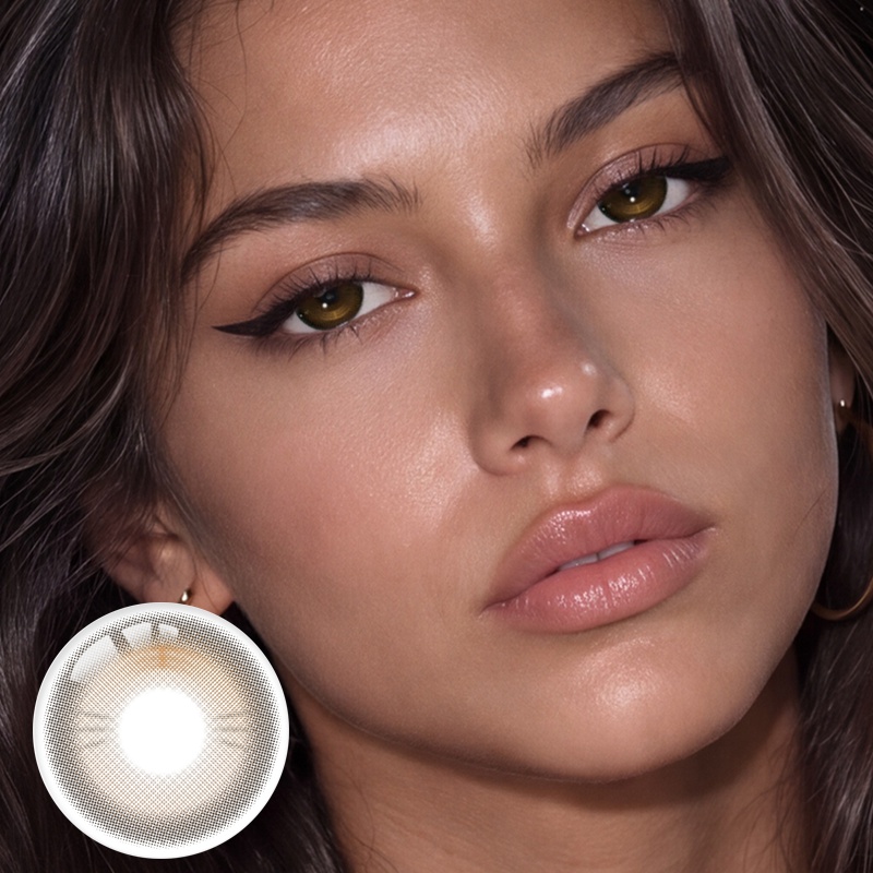 Soft Mocha Brown Prescription 6 Months Contact Lenses | 2pcs