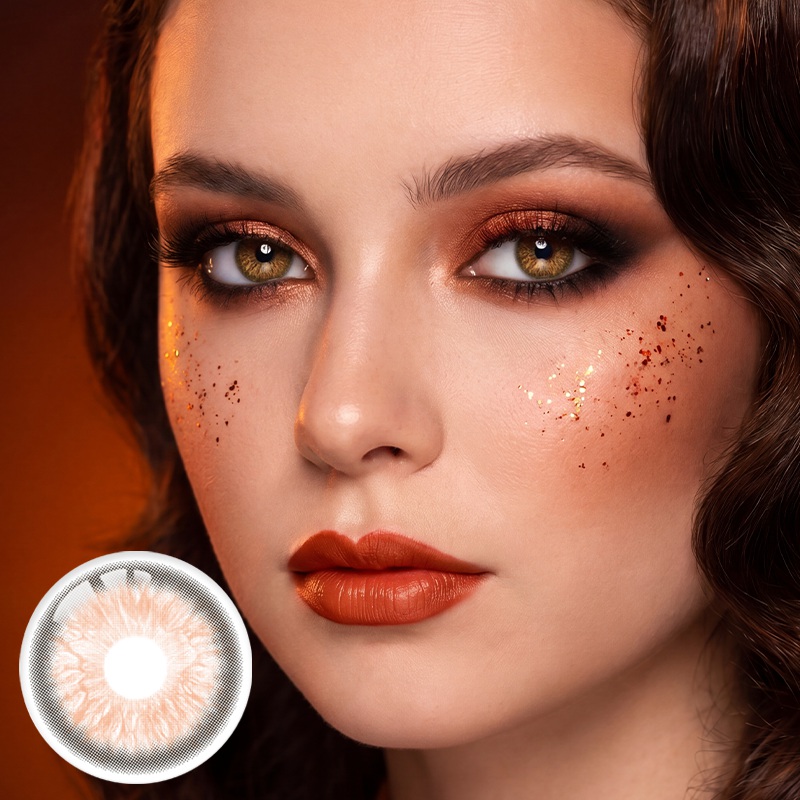 Love Letter Brown Yearly Contact Lenses | 2 Pcs