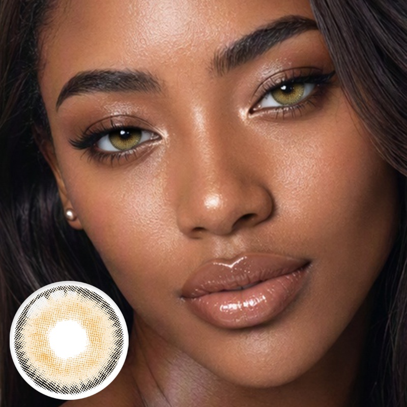Velvet Cocoa Brown Yearly Contact Lenses | 2 Pcs