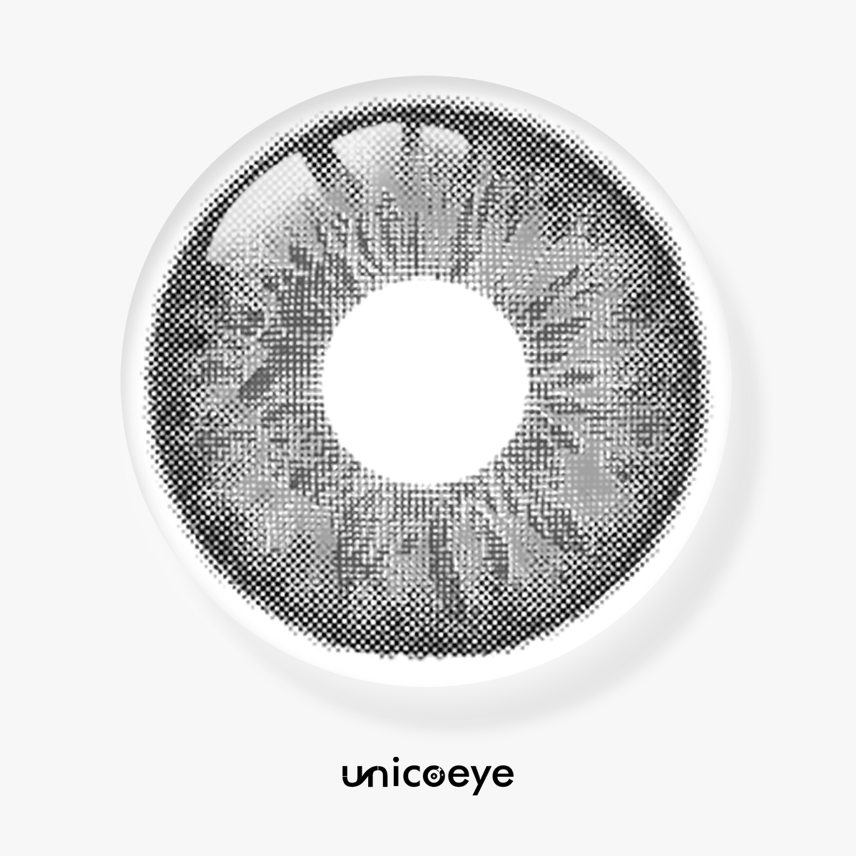 Solar Flare Grey Yearly Contact Lenses | 2 Pcs