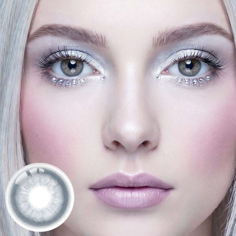 Glacier Luna Light Blue 6 Months Contact Lenses | 2 Pcs