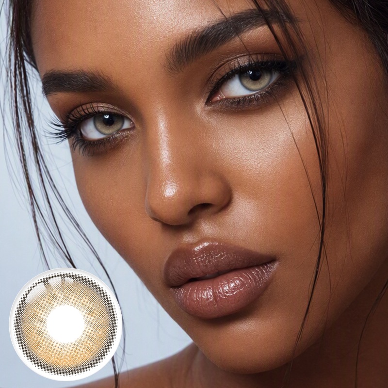 Aura Glow Brown 6 Months Contact Lenses | 2 Pcs