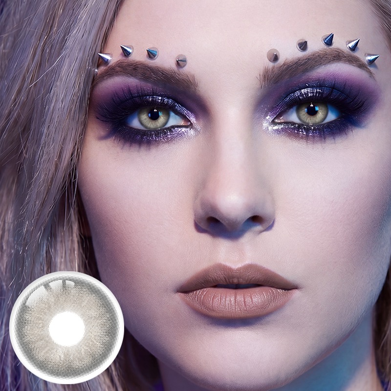 Moonstone Dew Grey 6 Months Contact Lenses | 2 Pcs