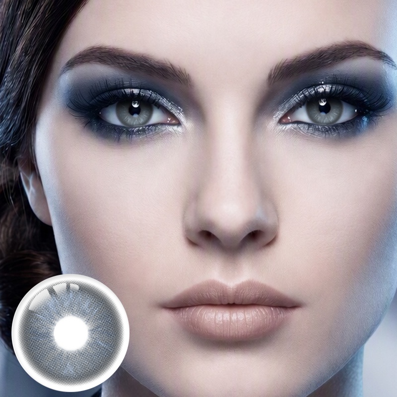 Arctic Slate Blue 6 Months Contact Lenses | 2 Pcs