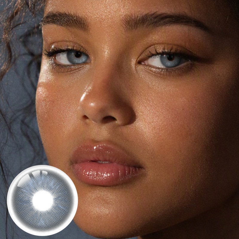 Arctic Slate Blue 6 Months Contact Lenses | 2 Pcs