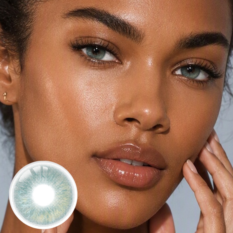 Mint Aurora Green 6 Months Contact Lenses | 2 Pcs