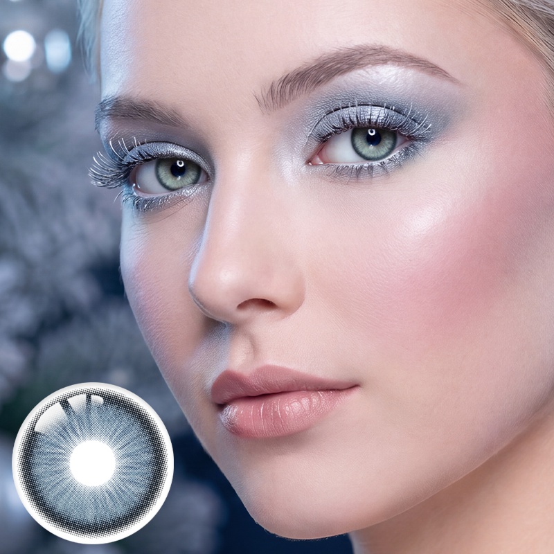 Najia Blue 6 Months Contact Lenses | 2 Pcs