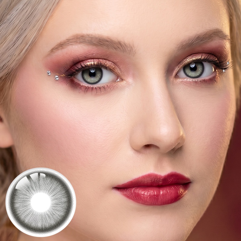 Najia Gray 6 Months Contact Lenses | 2 Pcs