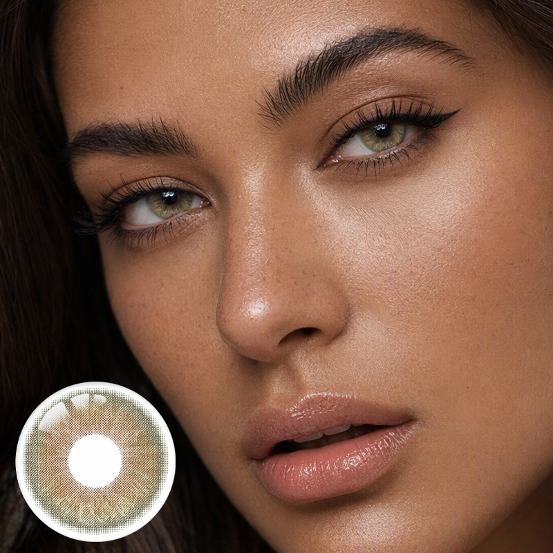 Sage Whisper Green 6 Month Contact Lenses | 2 Pcs