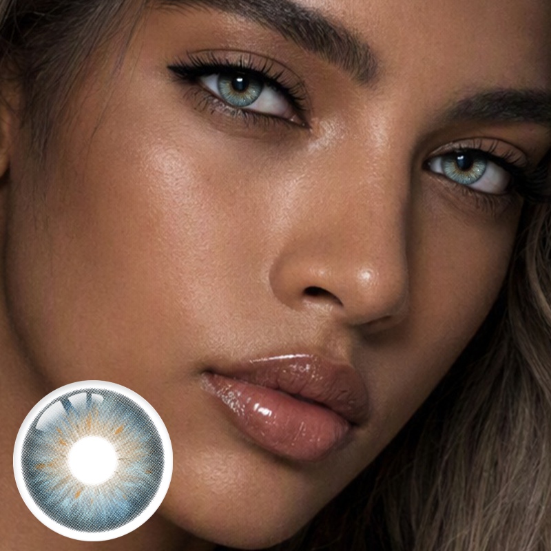 Cowgirl Blue 6 Month Contact Lenses | 2 Pcs