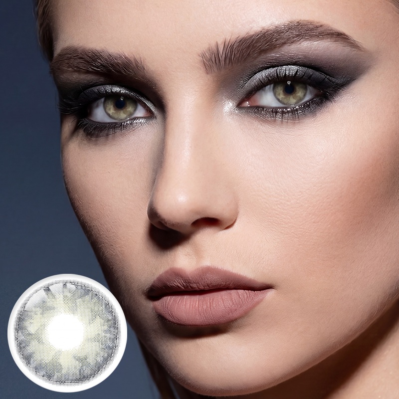 Butterfly Fairy Grey 6 Month Contact Lenses | 2 Pcs