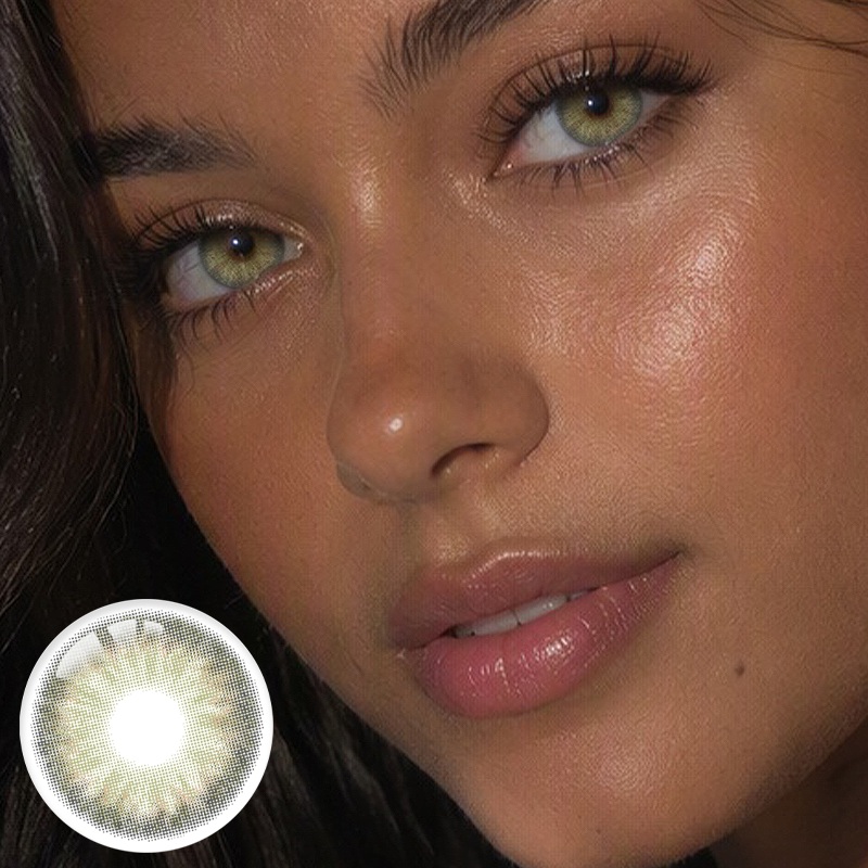 Sunstone Green Yearly Contact Lenses | 2 Pcs