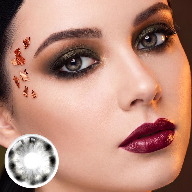 Sunstone Grey Yearly Contact Lenses | 2 Pcs