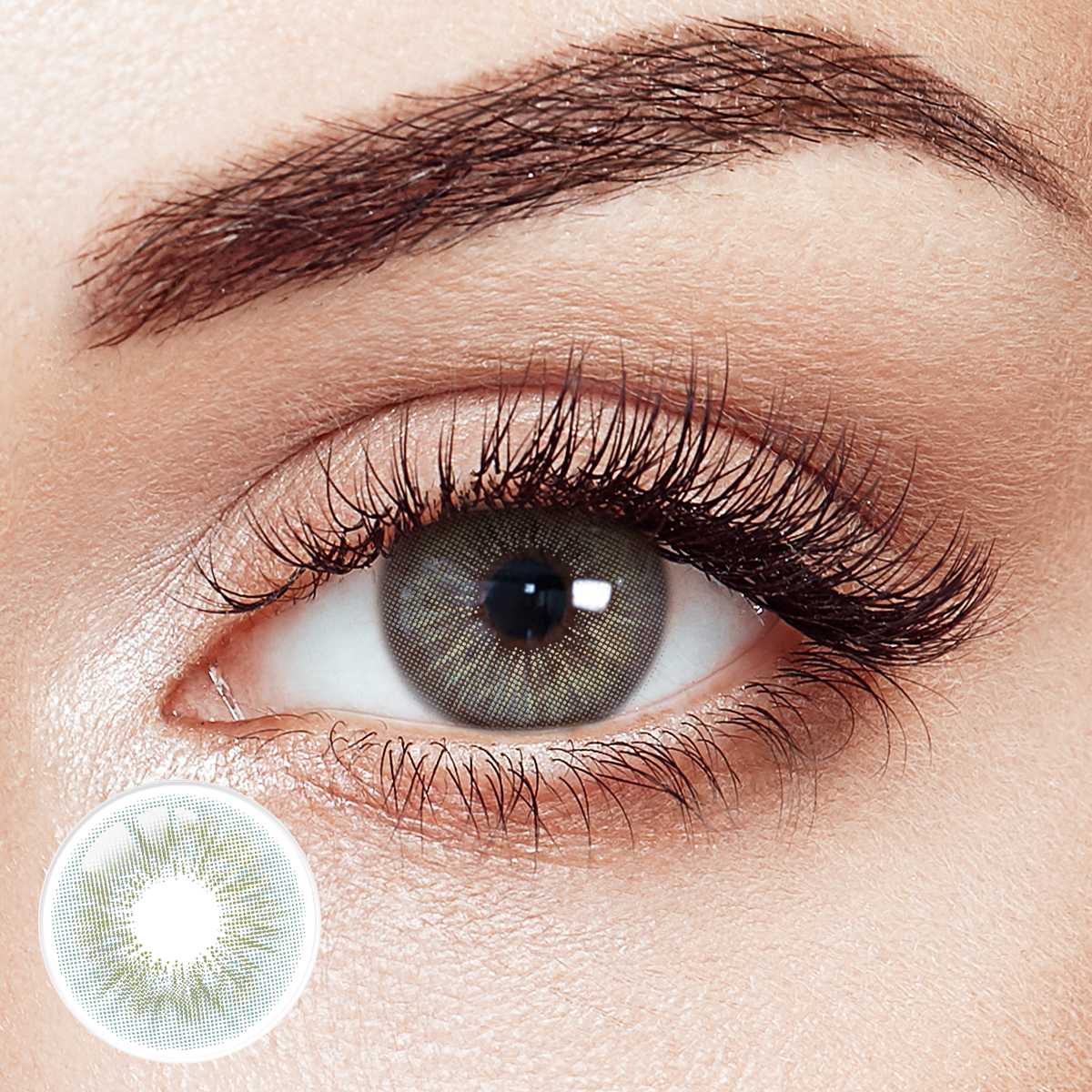 Nectar Green Prescription Yearly Contact Lenses | 2pcs