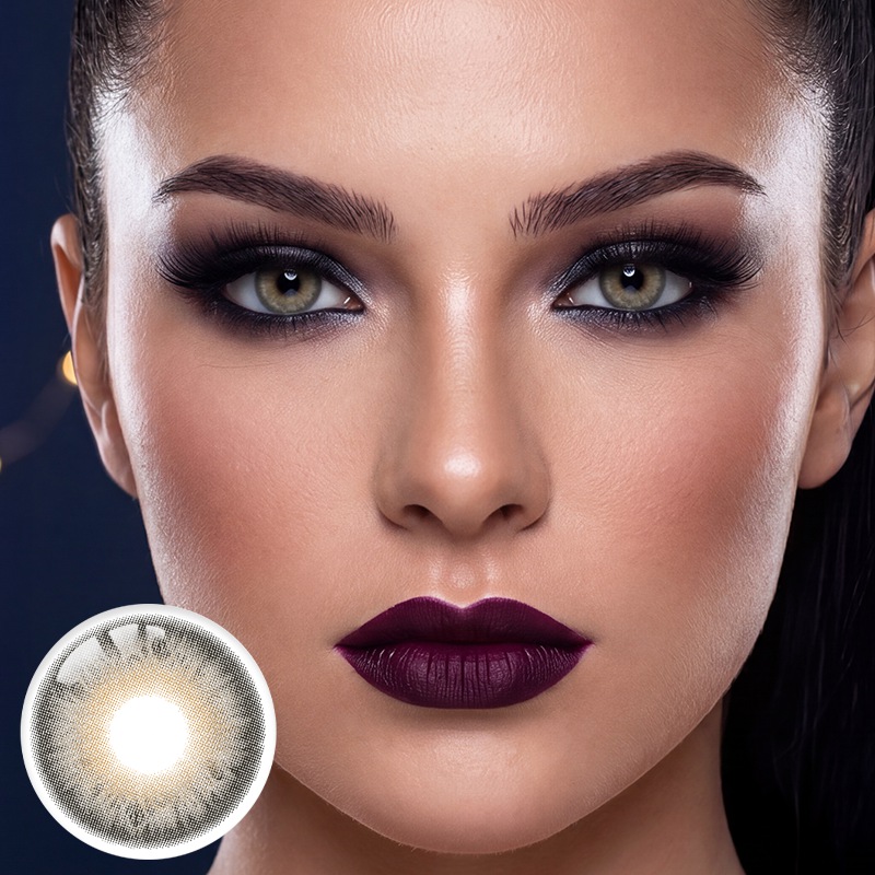 Pewter Silk Grey 6 Months Contact Lenses | 2 Pcs