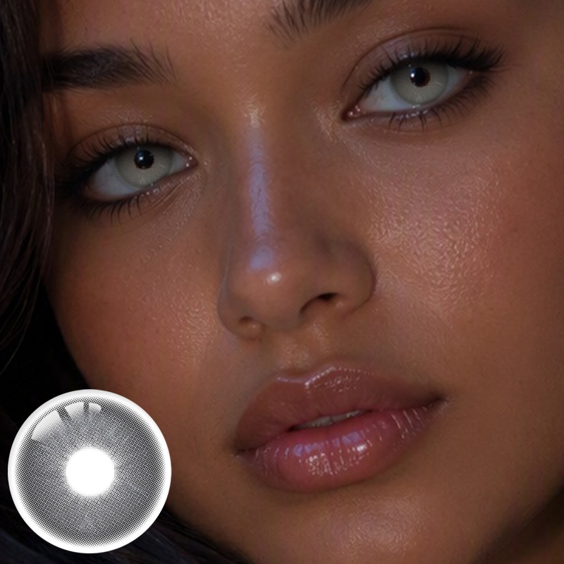 Arctic Slate Gray Yearly Contact Lenses | 2 Pcs