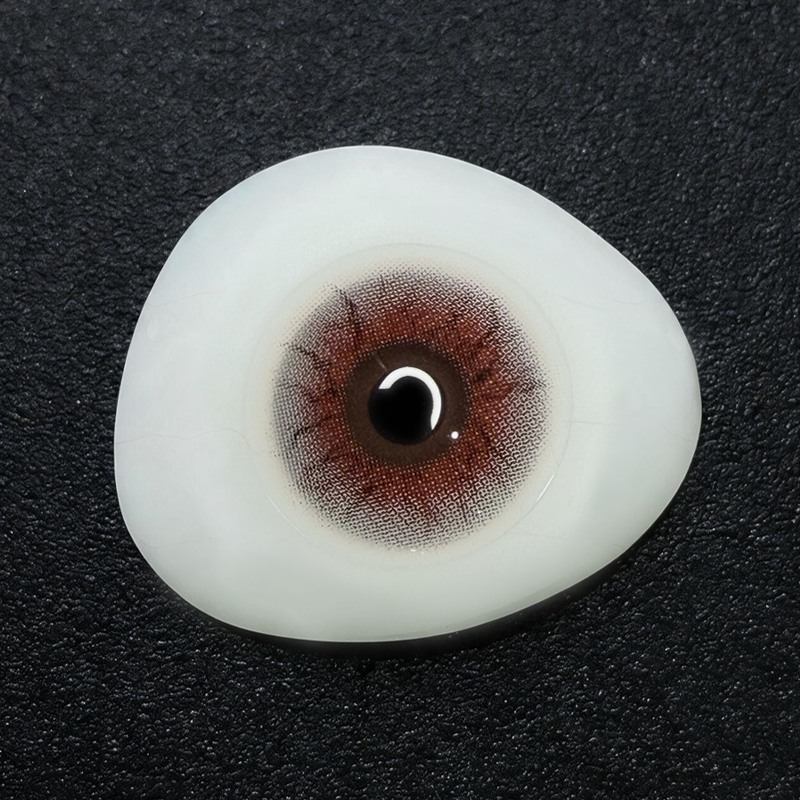 Rose Fracture Red Costume Yearly Contact Lenses | 2 Pcs