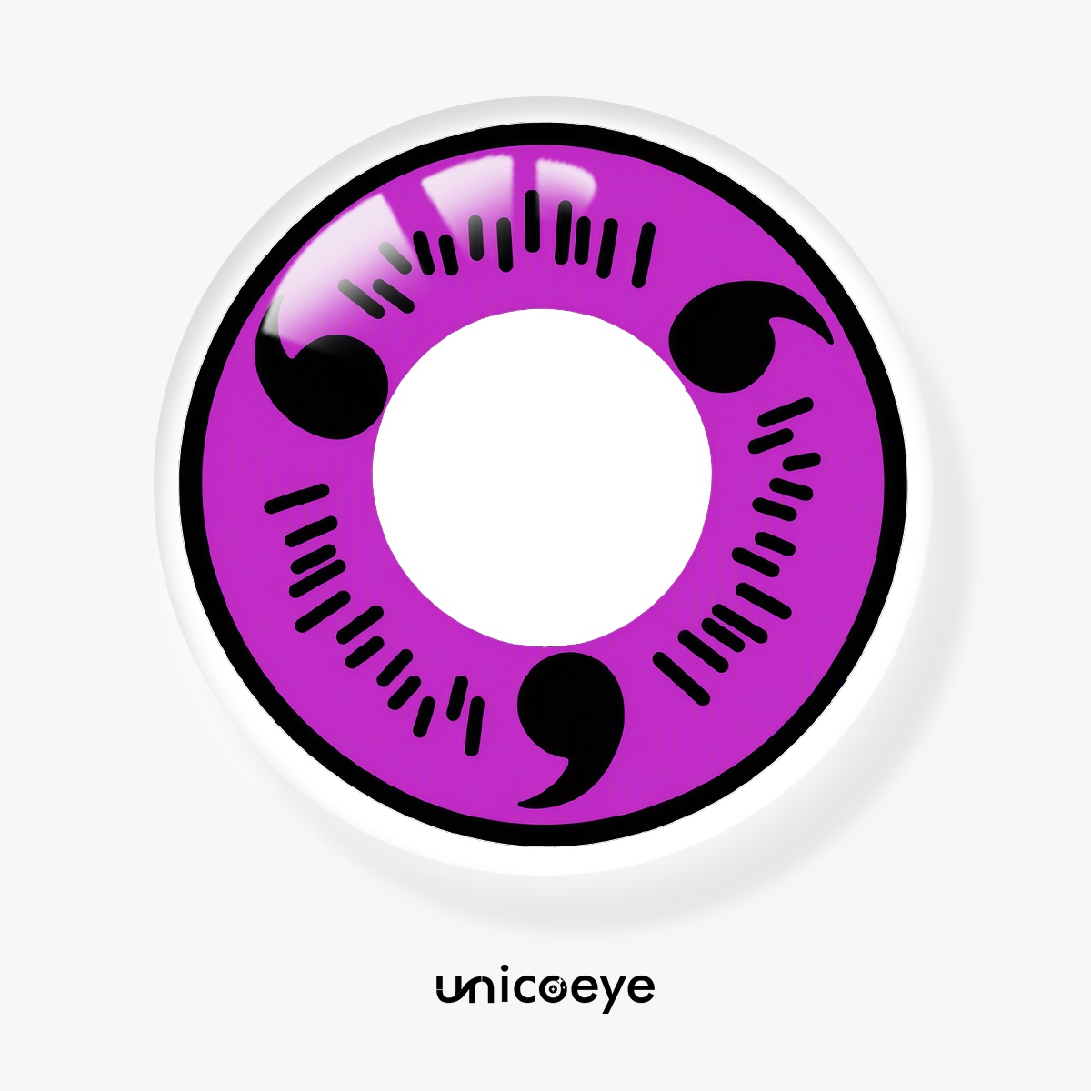 Sasuke Uchiha Purple Costume Yearly Contact Lenses | 2 Pcs
