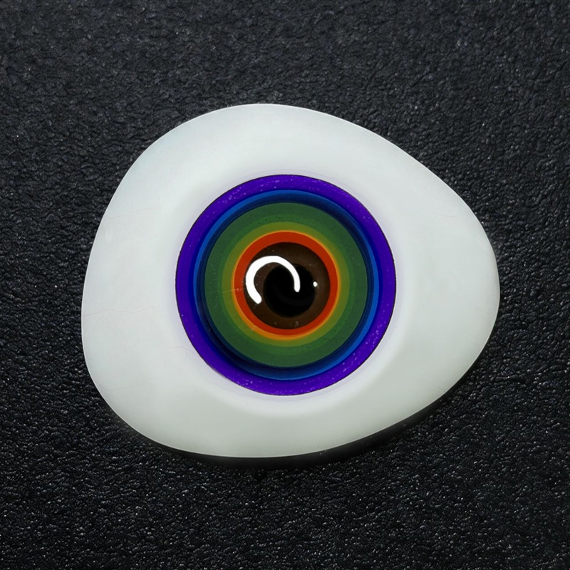 Rainbow Orbit Costume Yearly Contact Lenses | 2 Pcs