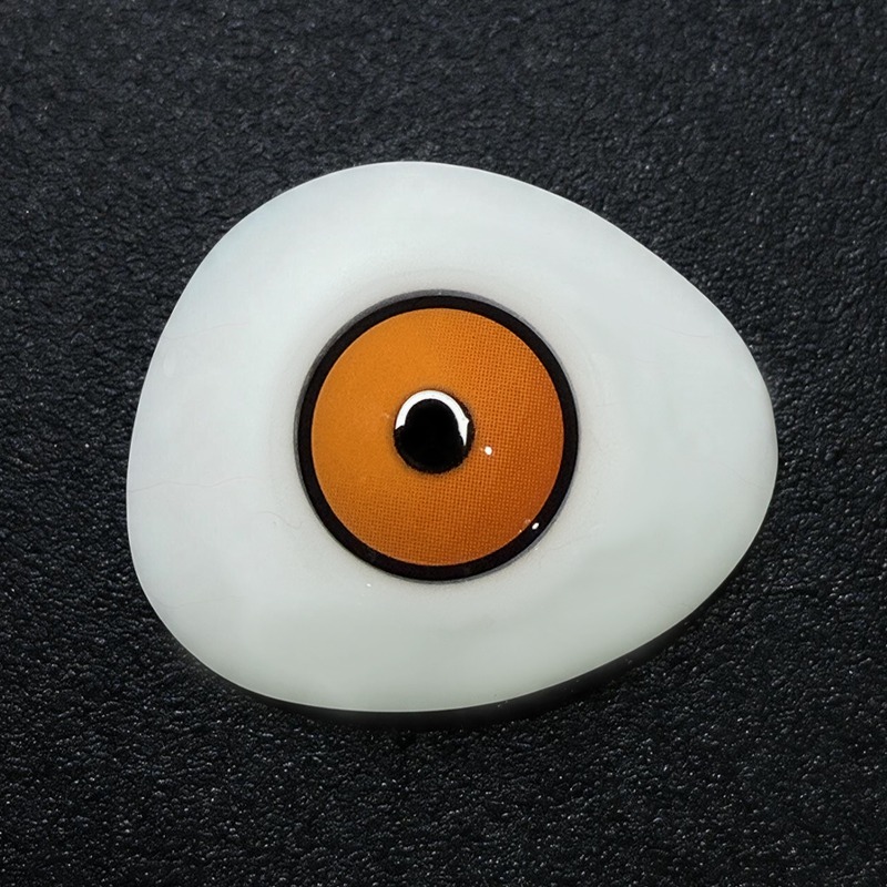 Obsidian Yellow Costume Yearly Contact Lenses | 2 Pcs
