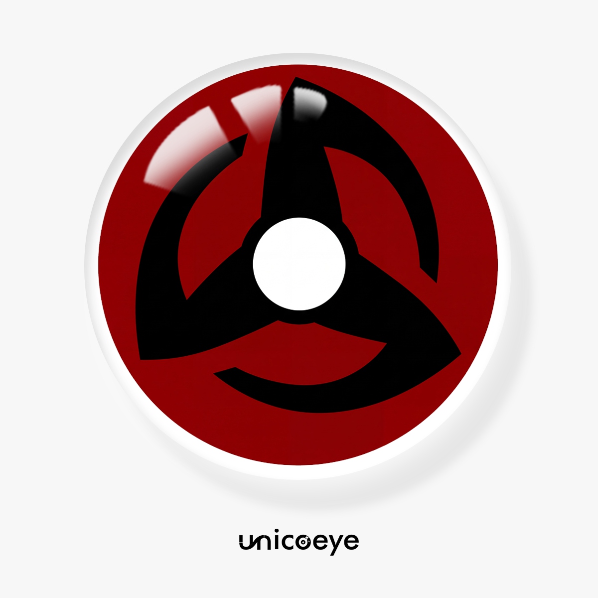 Uchiha Obito Red 22mm Costume Yearly Contact Lenses | 2 Pcs