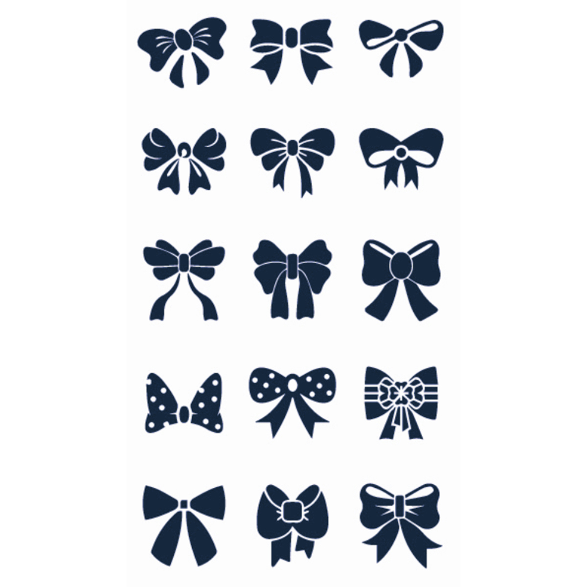Charming Bows Tattoos