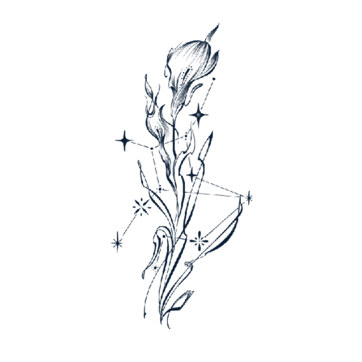 Floral Elegance Tattoos