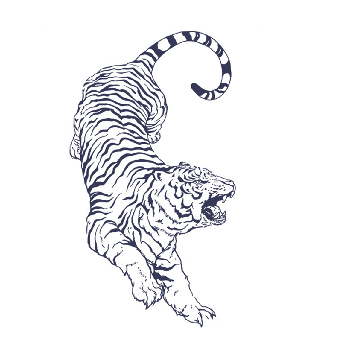 Roar of the Wild Tiger Tattoos